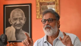 দিল্লিতে সিজেপির বিক্ষোভে যাওয়ার পথে তুষার গান্ধী আটক